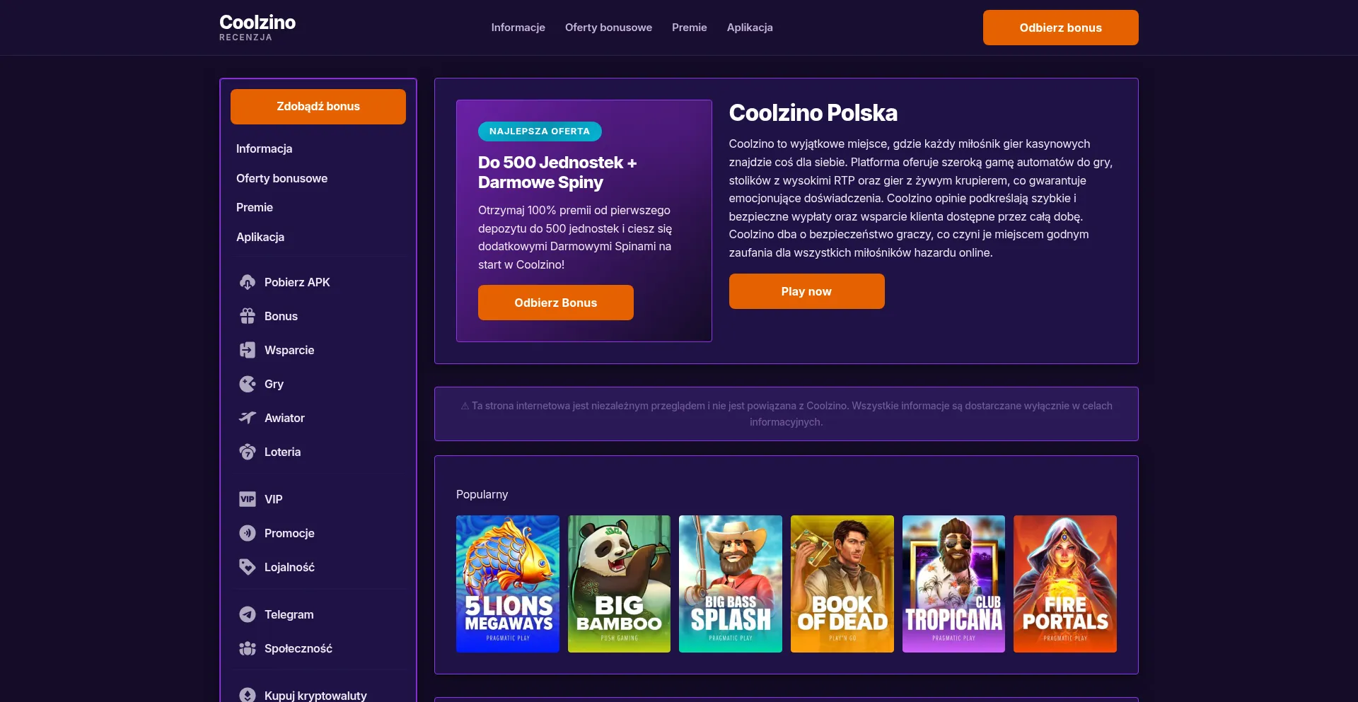 Coolzinopolska.com