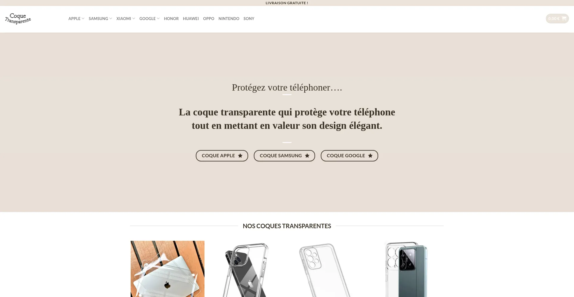 Coque-transparente.fr