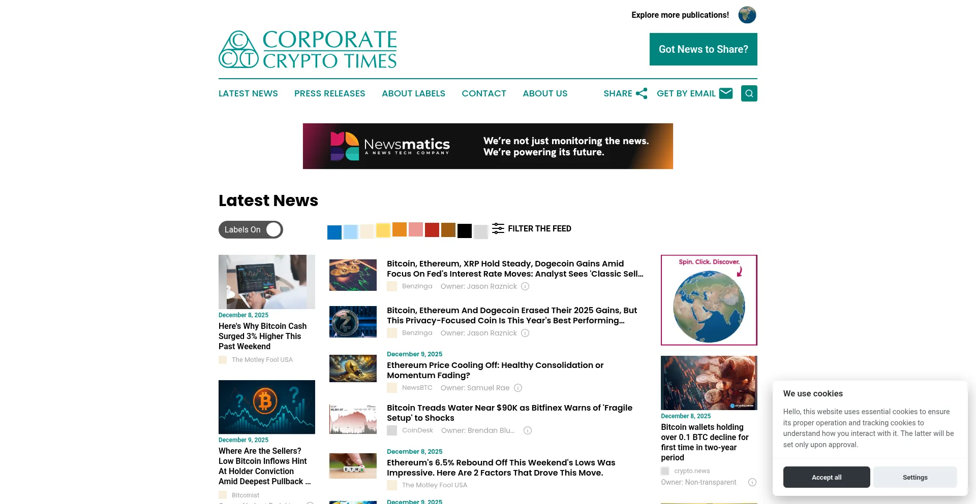 Corporatecryptotimes.com