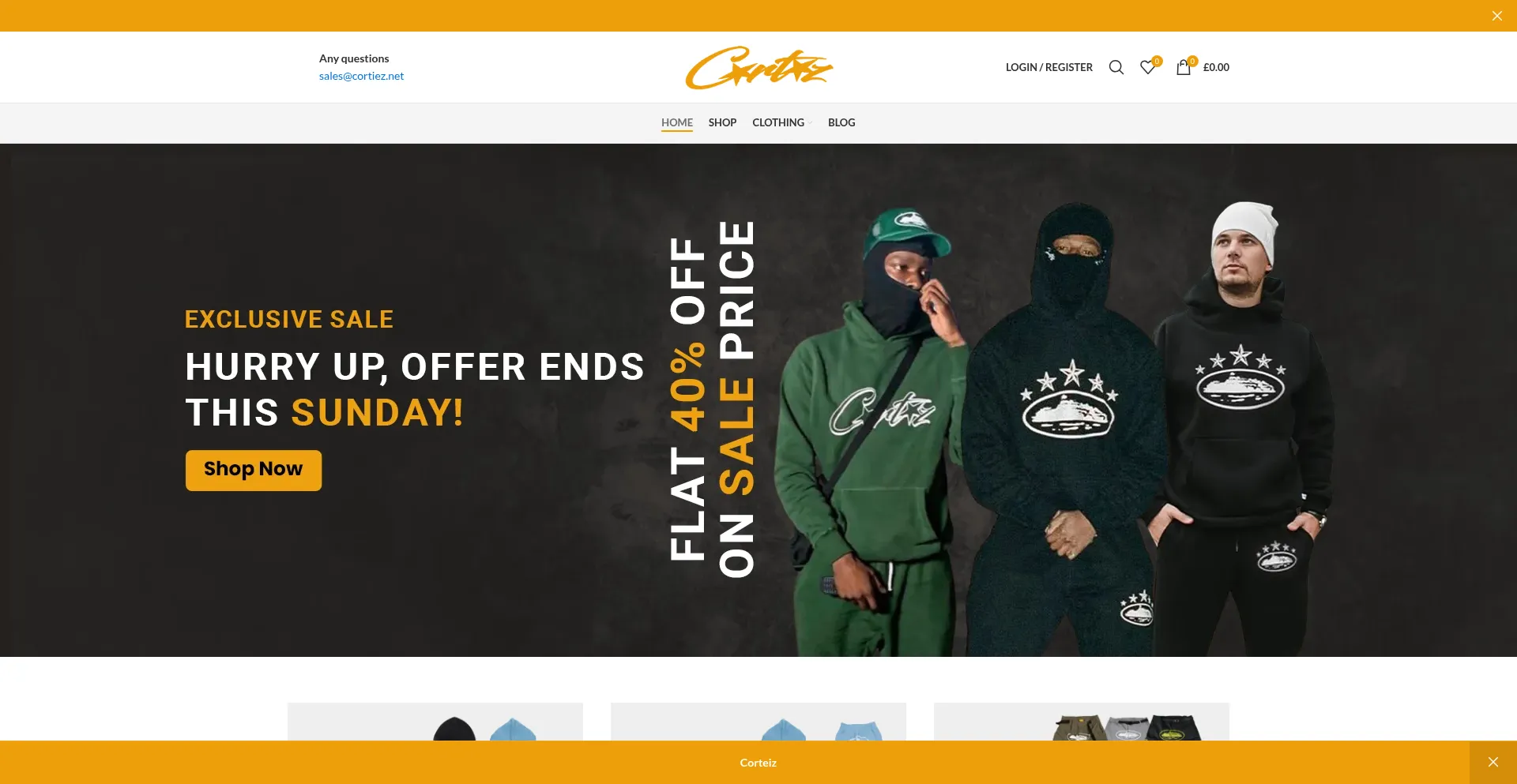 Cortiez.net Screenshot