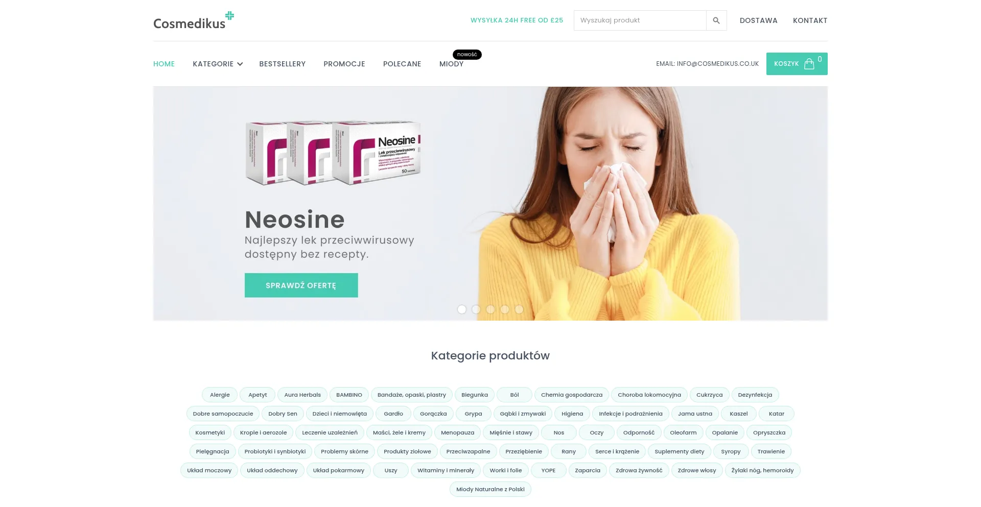 Cosmedikus.co.uk é Seguro e Confiável?
