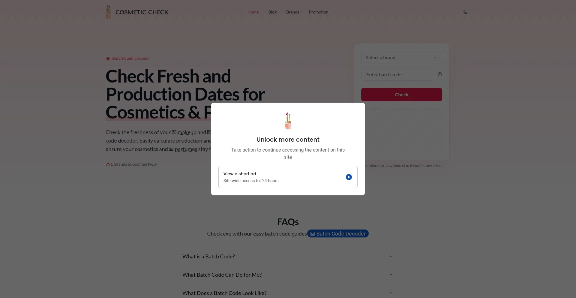 Cosmeticcheck.app