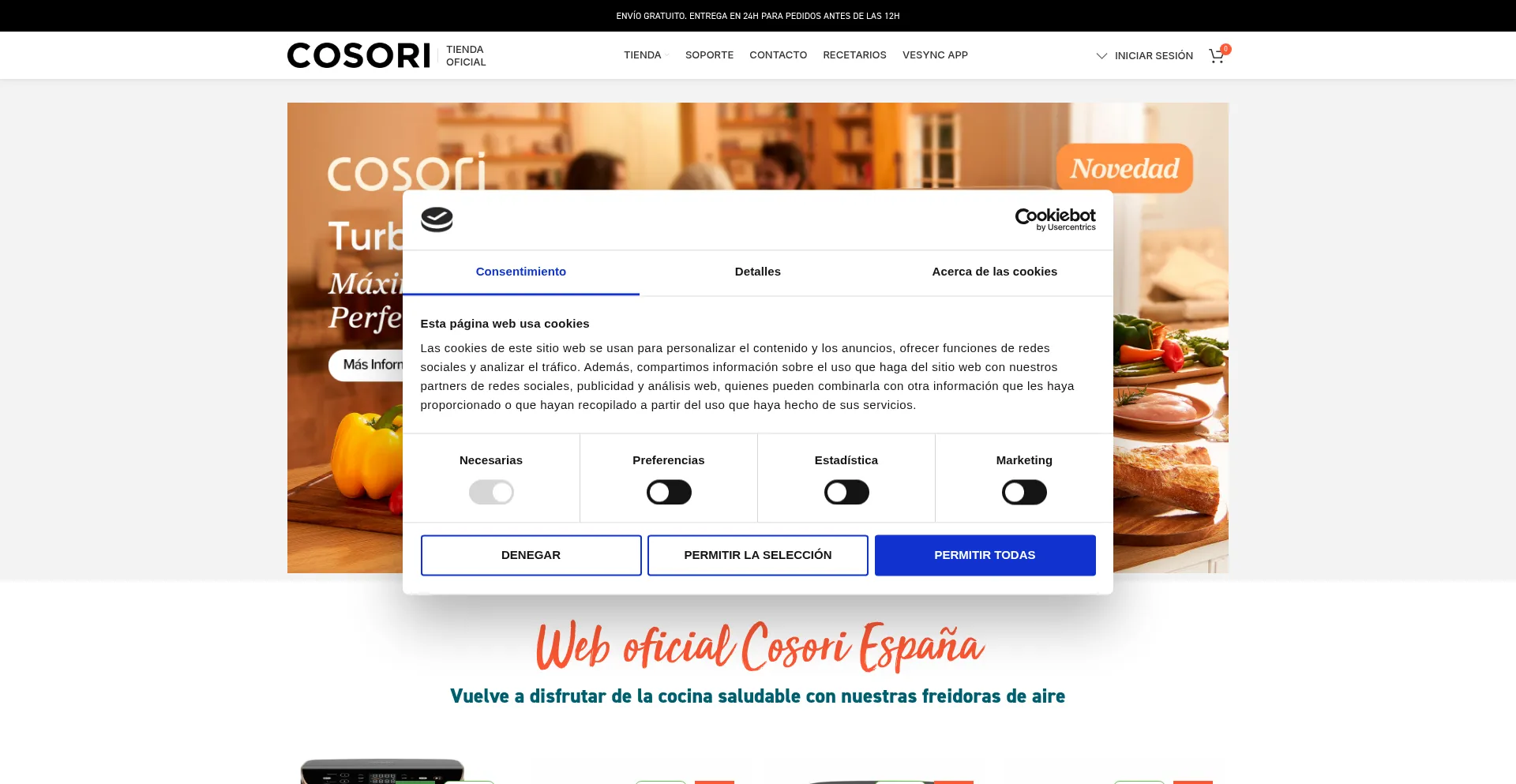 Cosori.site é Seguro e Confiável?