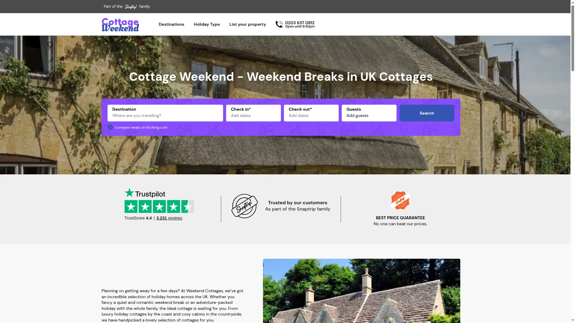 Cottageweekend.co.uk