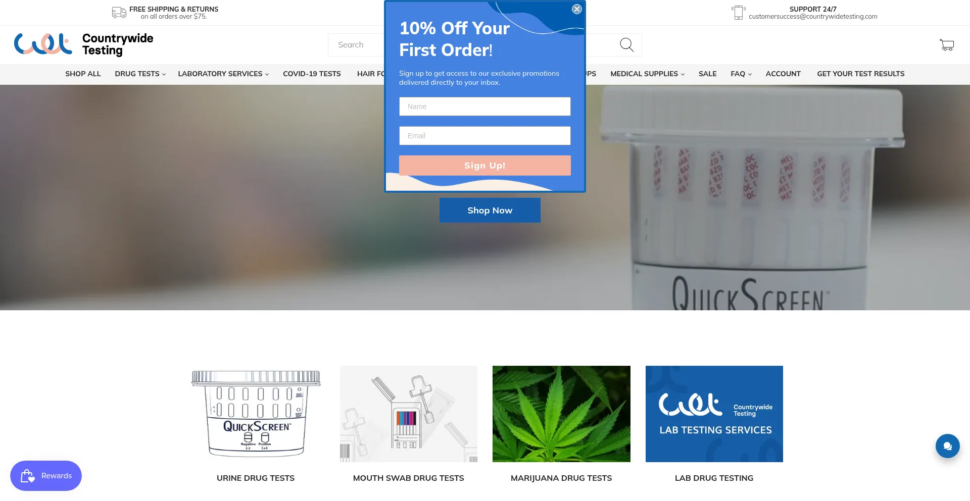 Countrywidetesting.com é Seguro e Confiável?