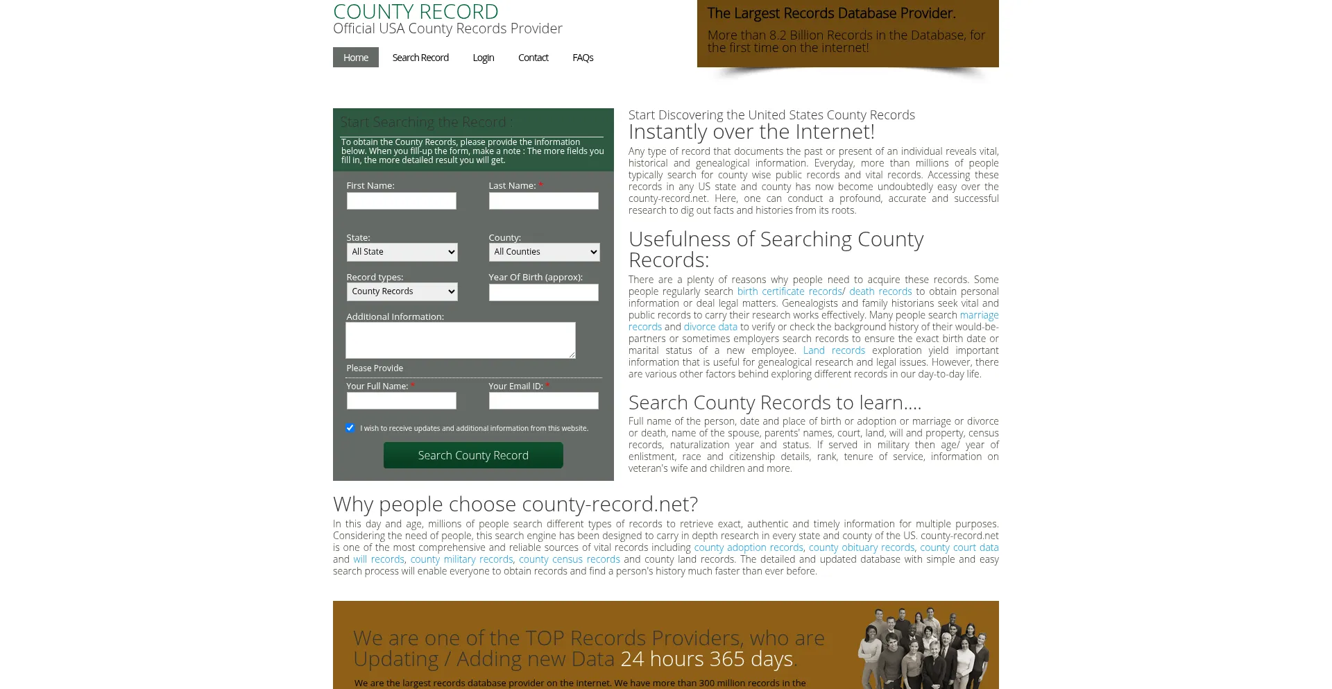 County-record.net é Seguro e Confiável?