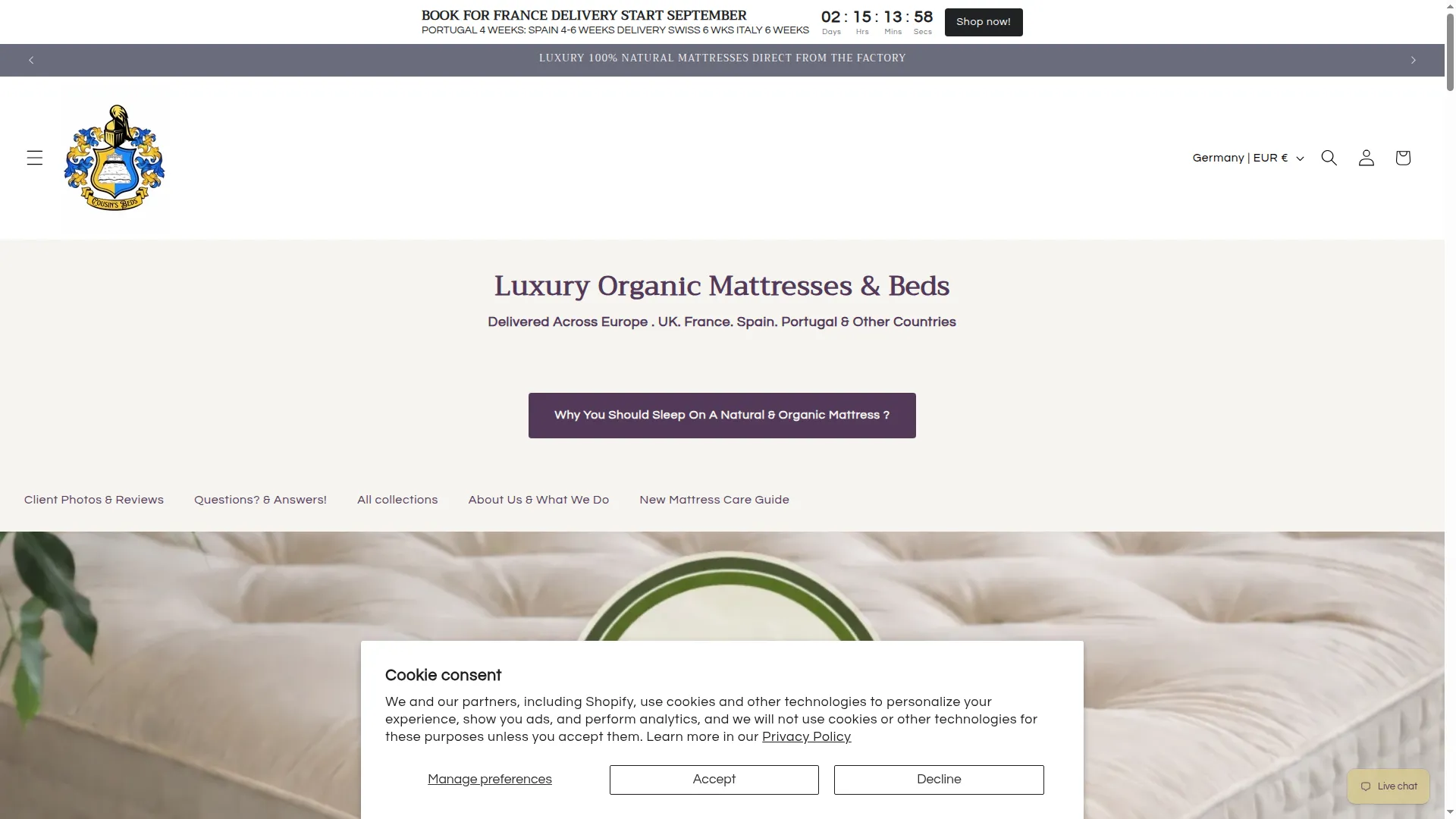 Cousinsbeds.com