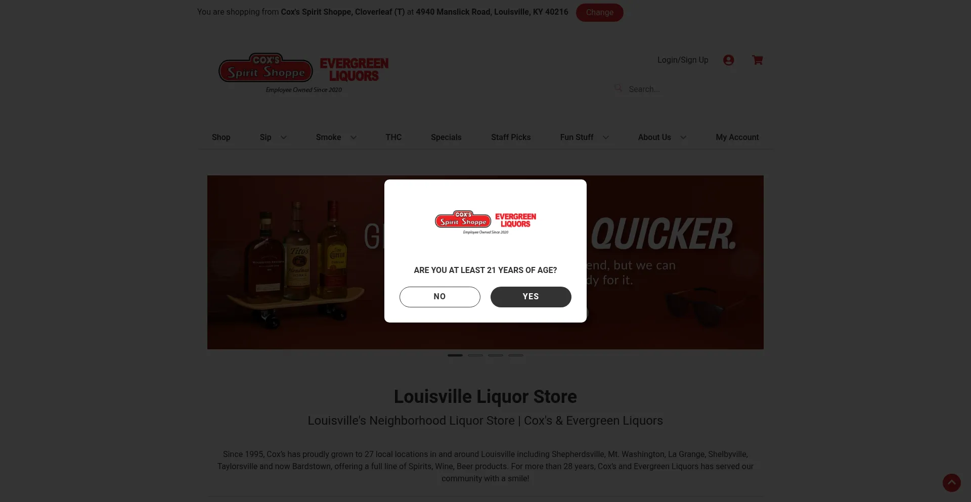 Coxssmokeoutlet.com
