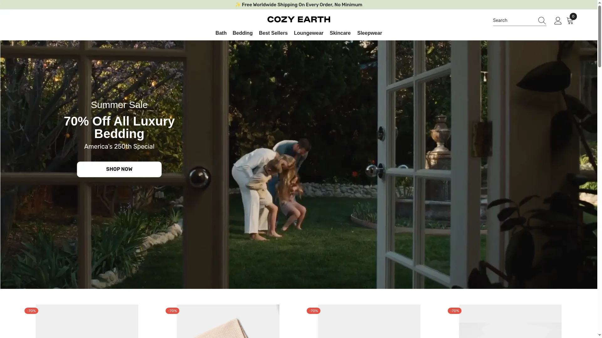 Cozyearthsale.com