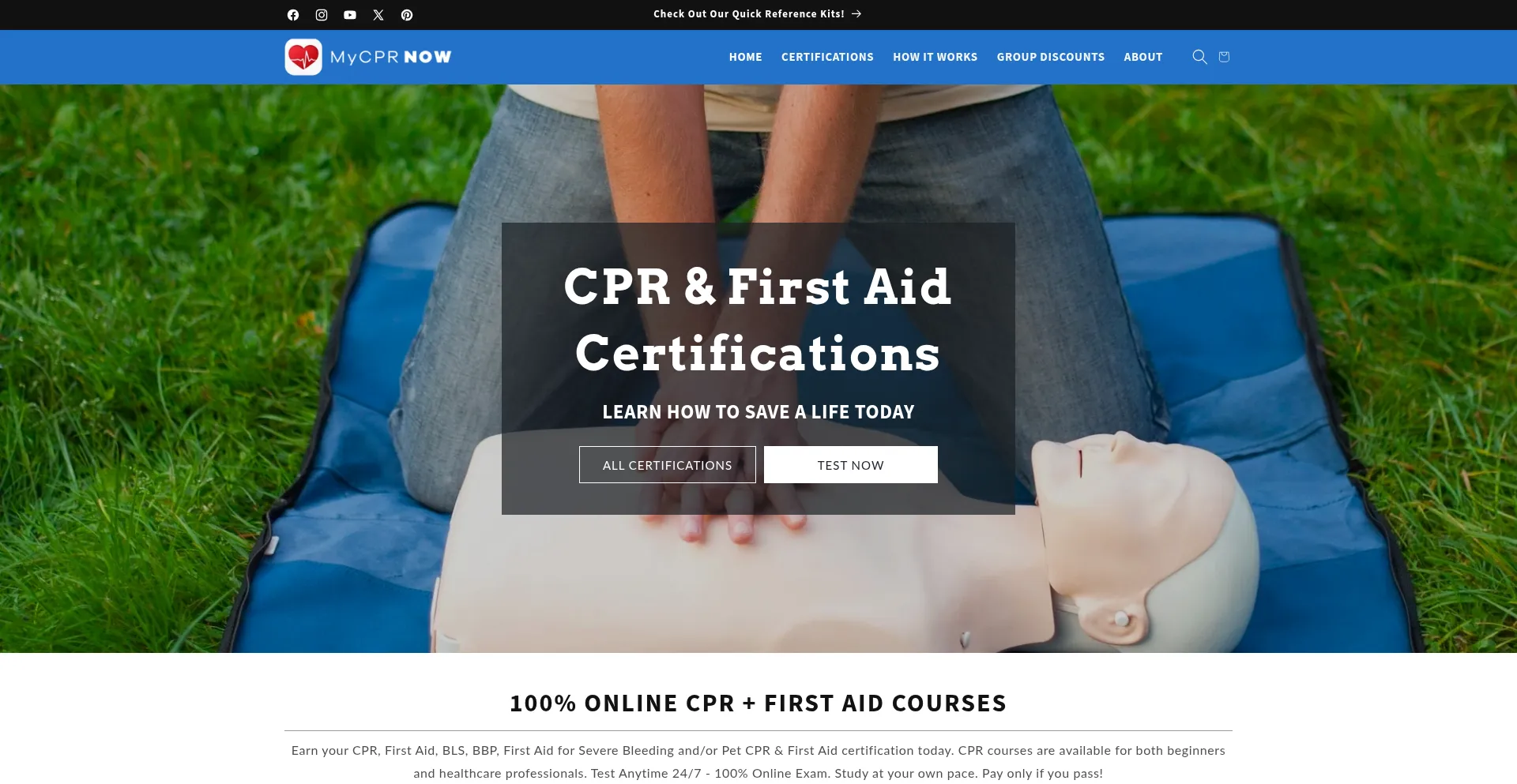 Cprcertificationnow.com