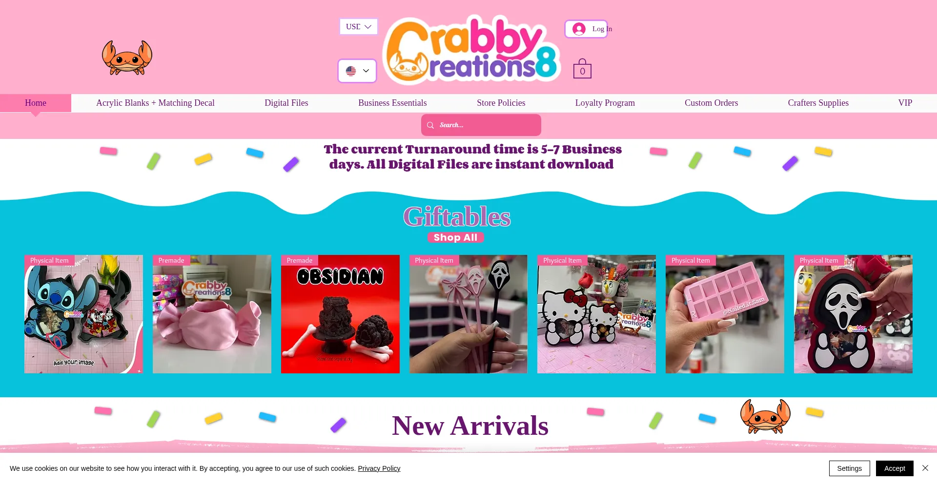 Crabbycreations8.com