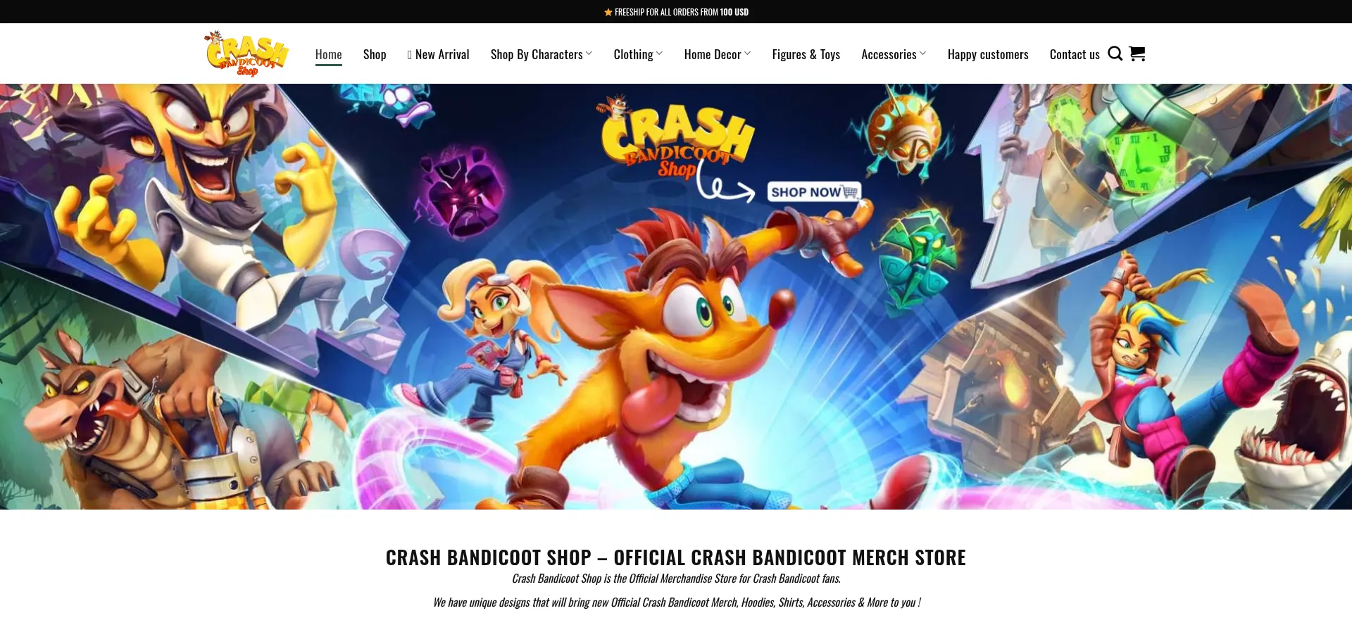 Crashbandicoot.shop