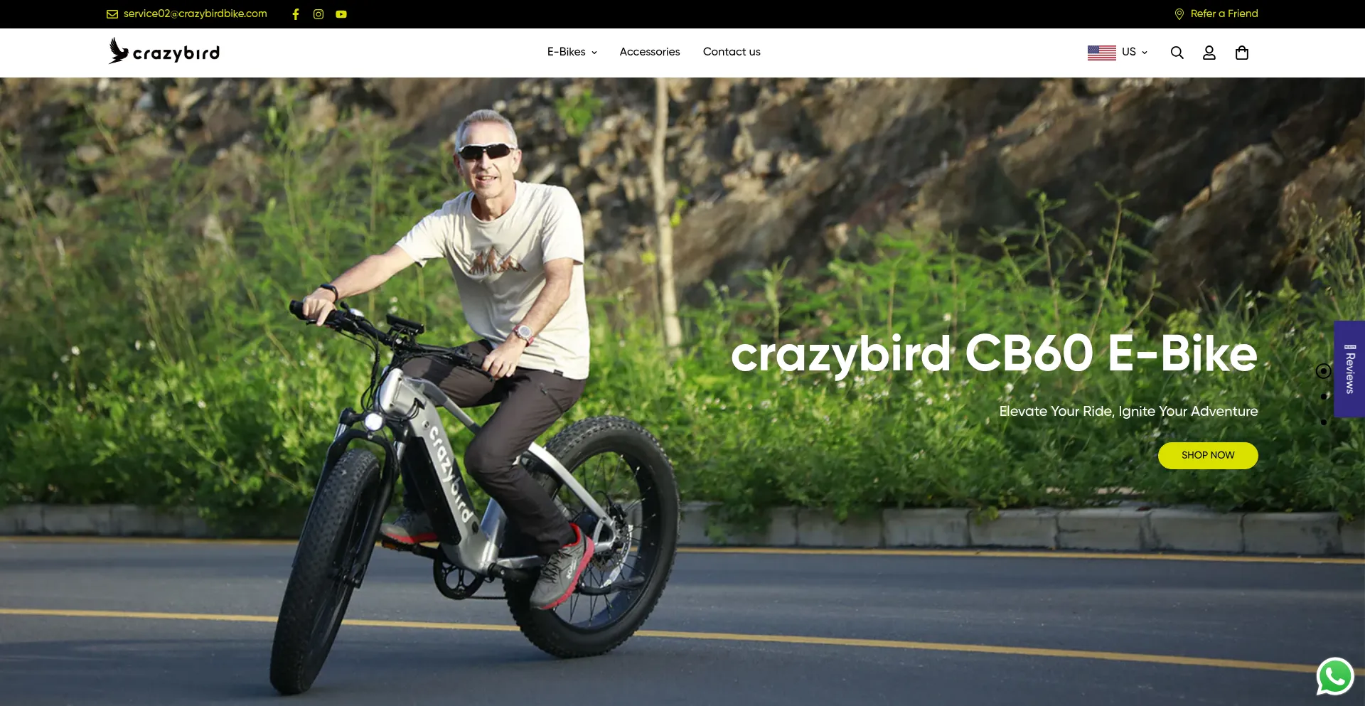 Crazybirdbike.com é Seguro e Confiável?