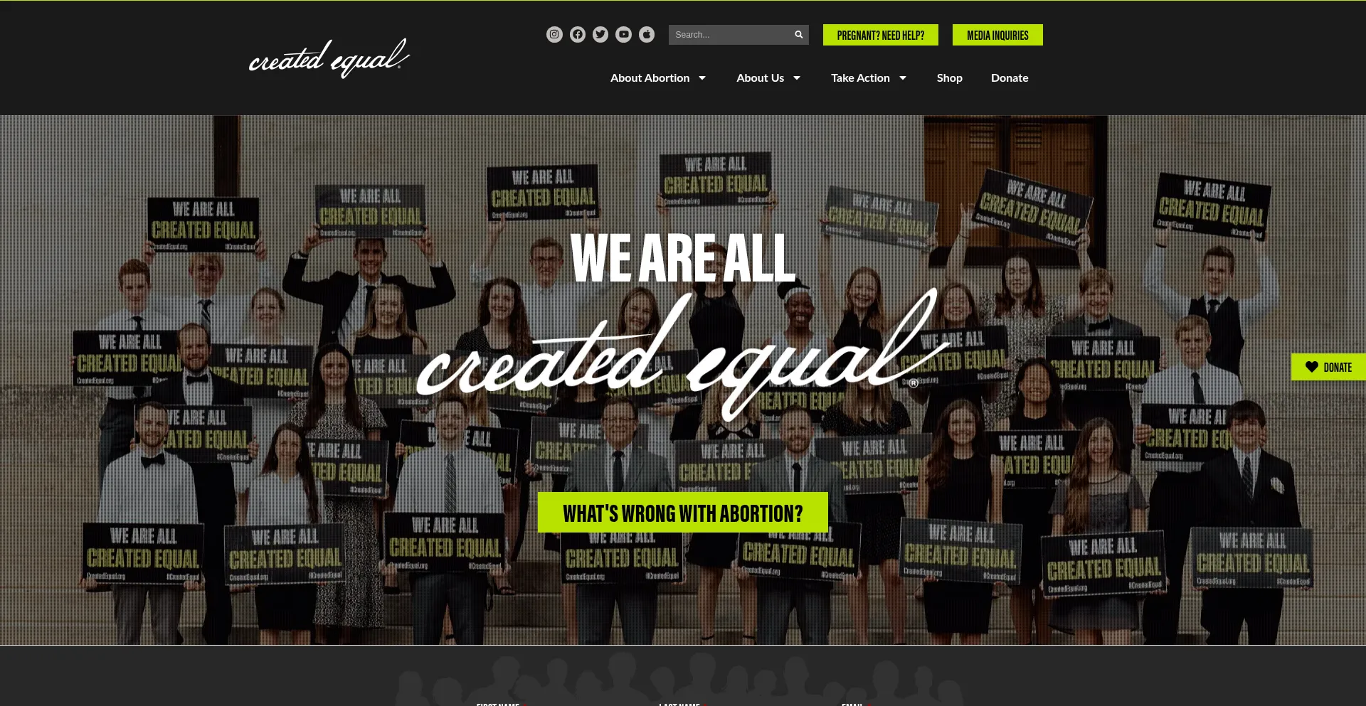 Createdequal.org