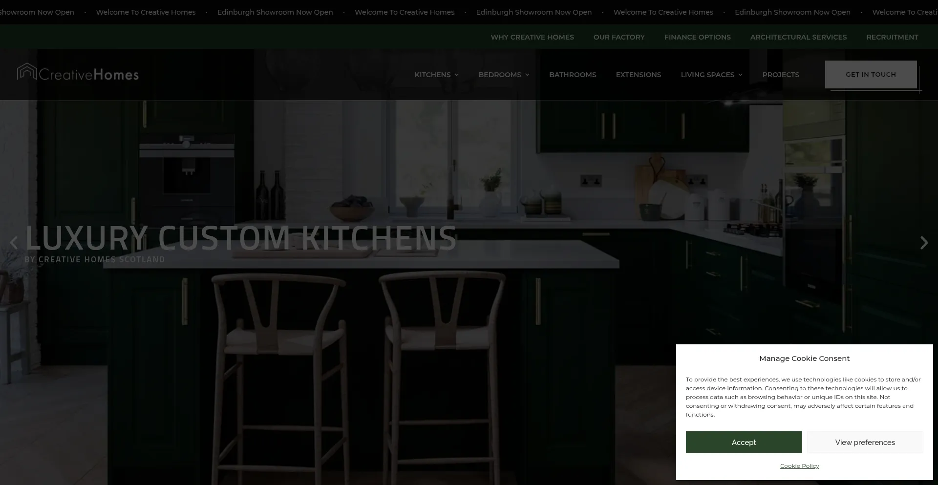 Creativehomesscotland.co.uk