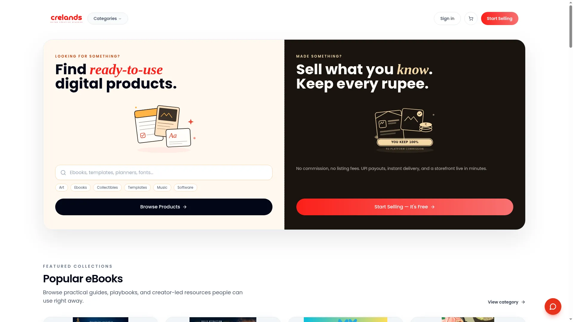 Crelands.com
