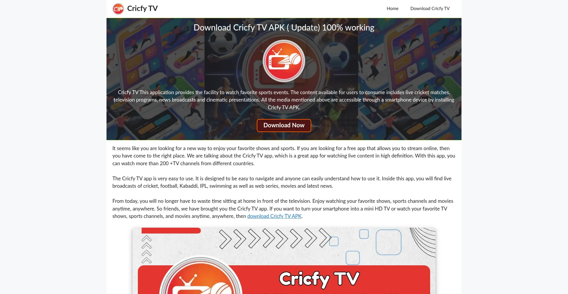 Cricfy.tv.in é Seguro e Confiável?