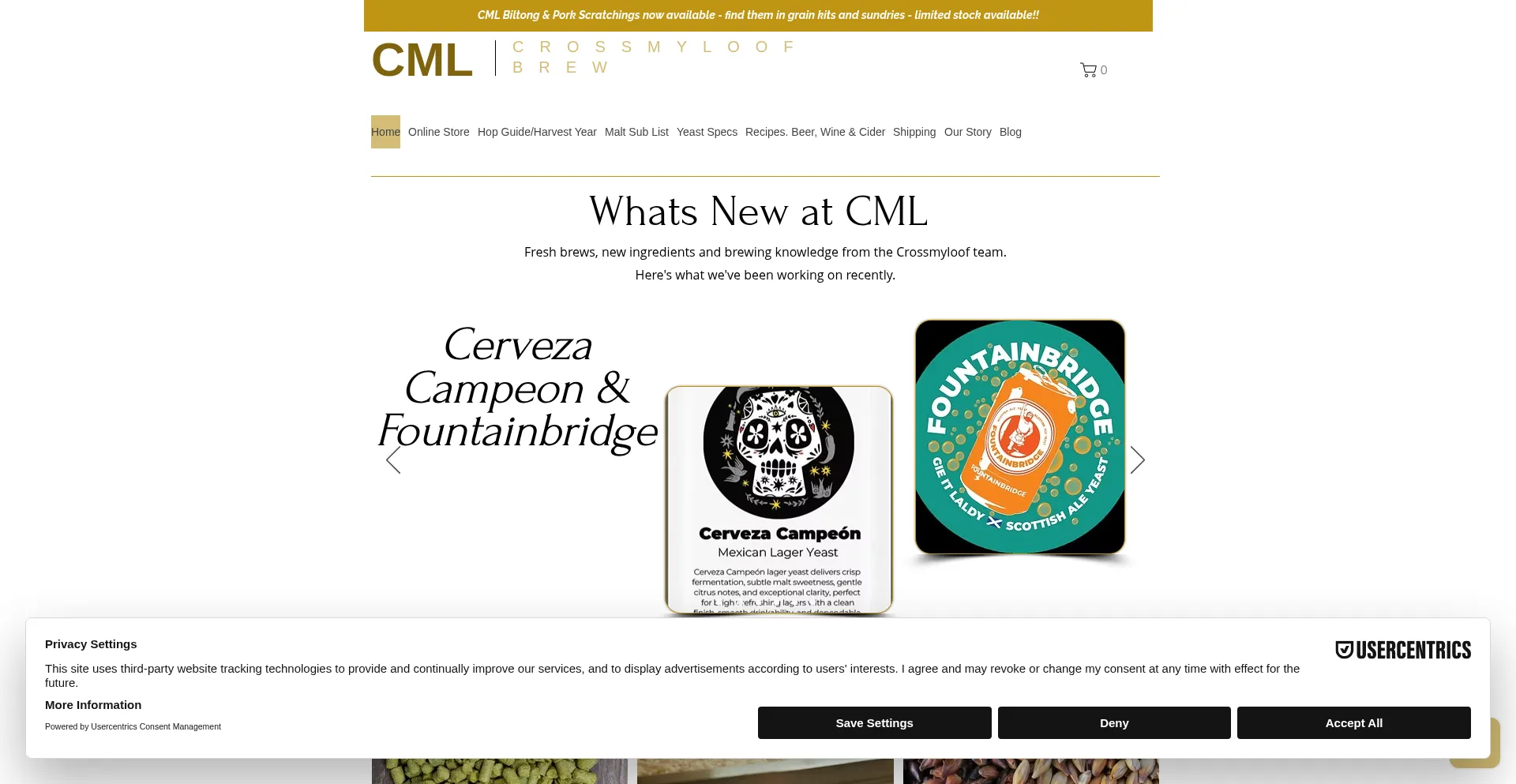 Crossmyloofbrew.co.uk