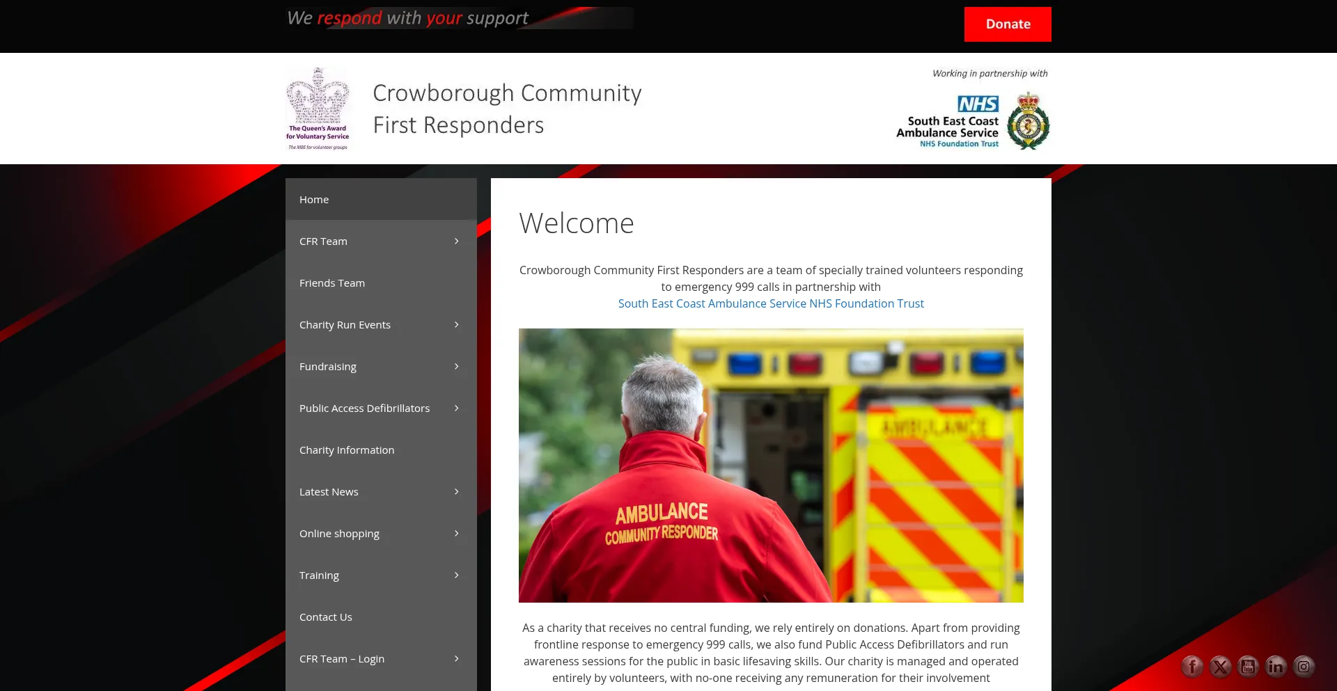 Crowborough-cfr.co.uk é Seguro e Confiável?