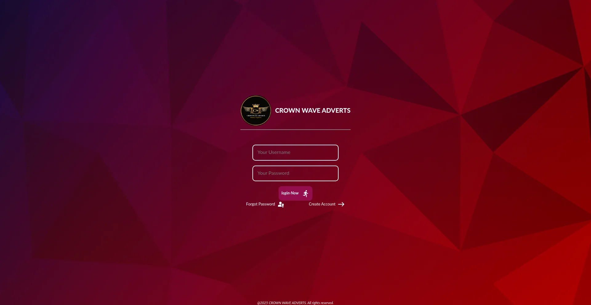 Website screenshot of Crown-wave.com