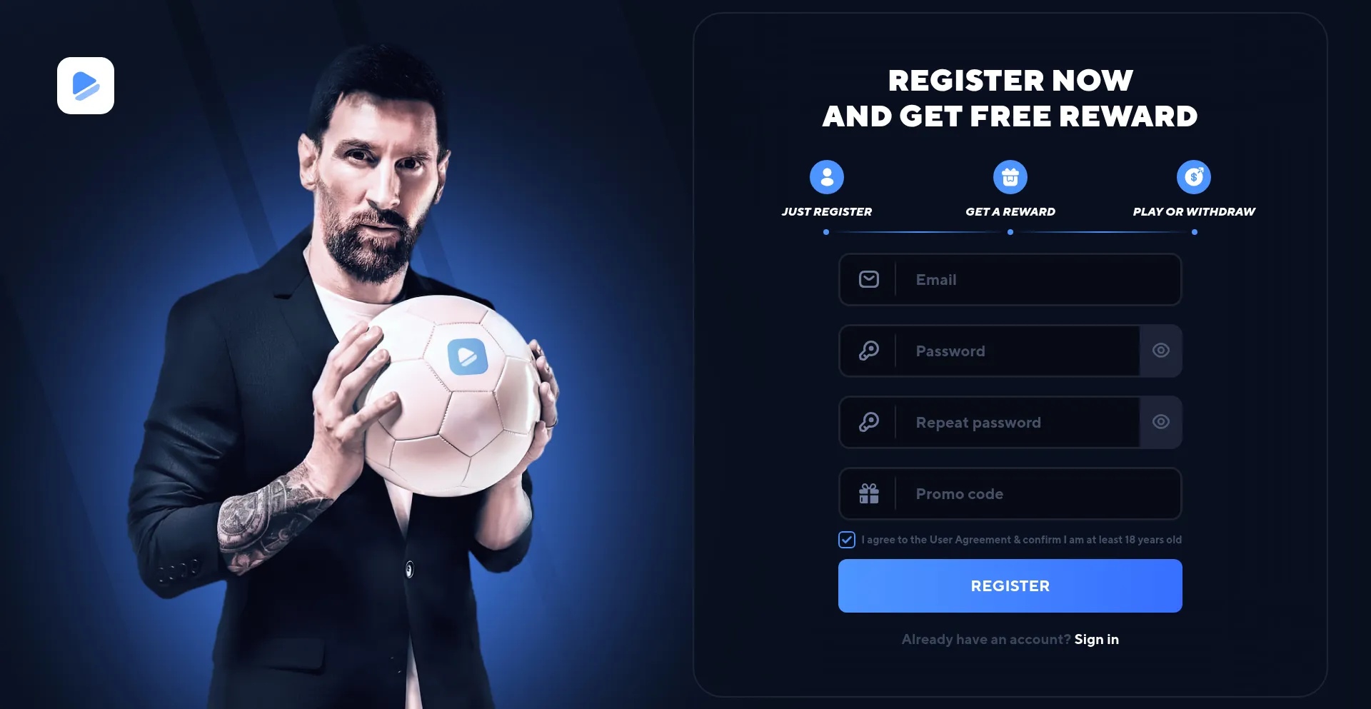 Website screenshot of Crownspin.org