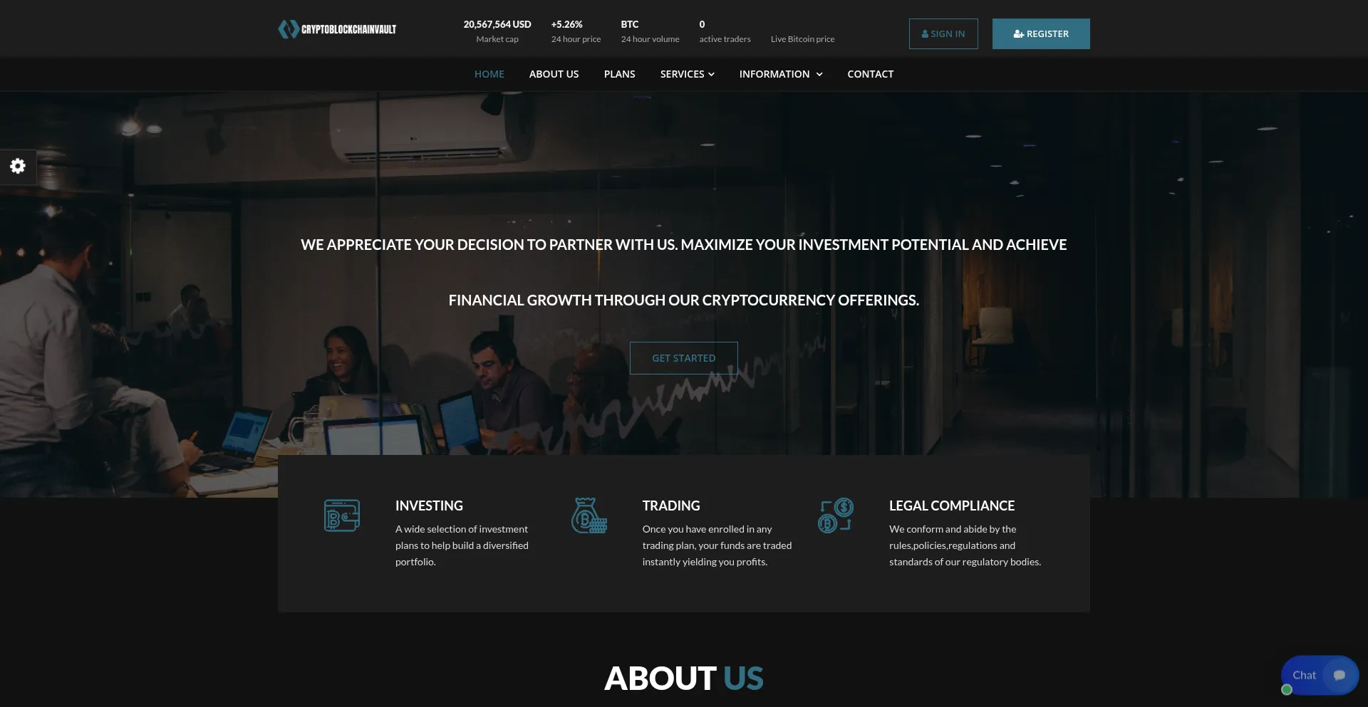 Cryptoblockchainvault.com