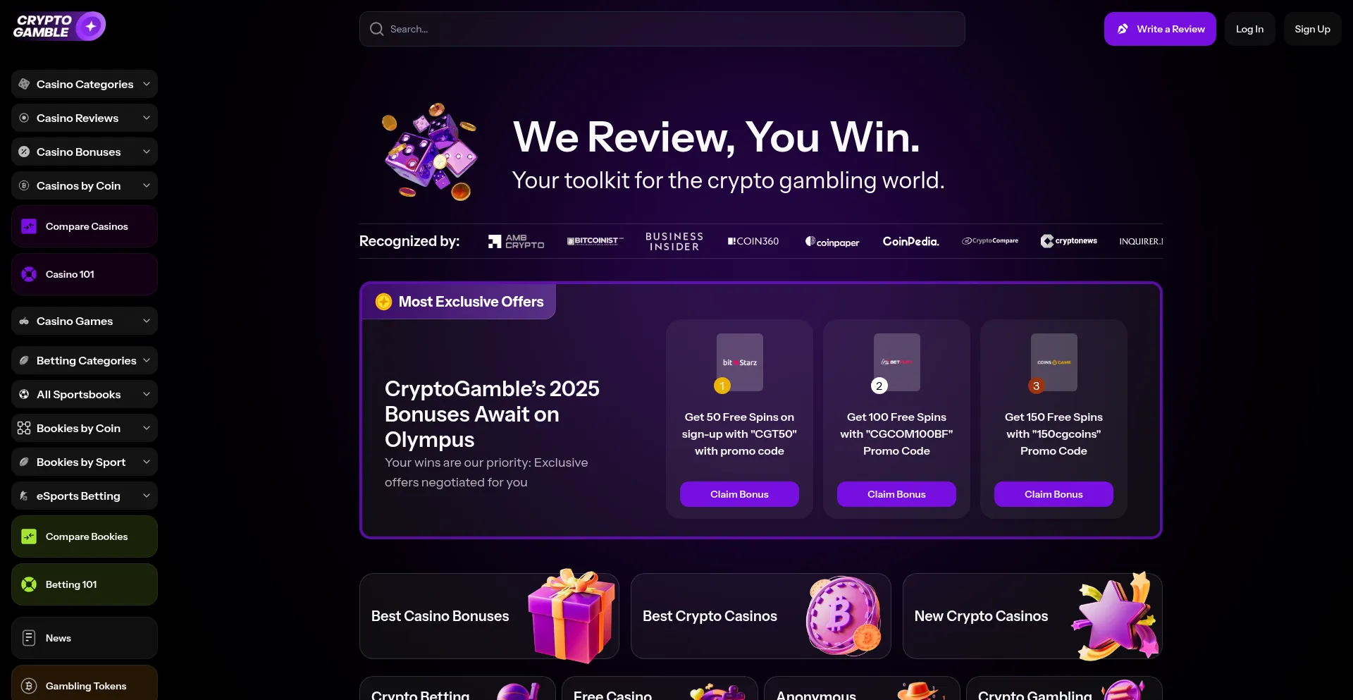 Cryptogamble.com é Seguro e Confiável?