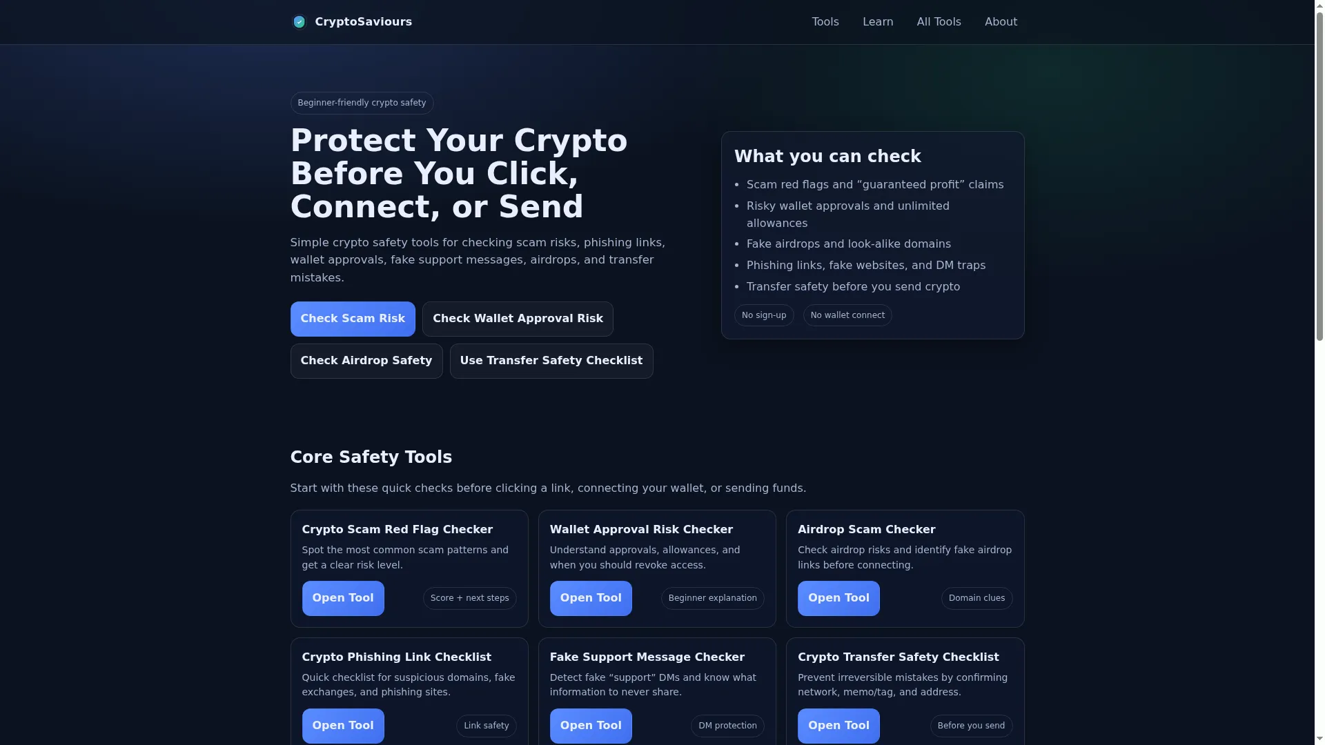 Cryptosaviours.com
