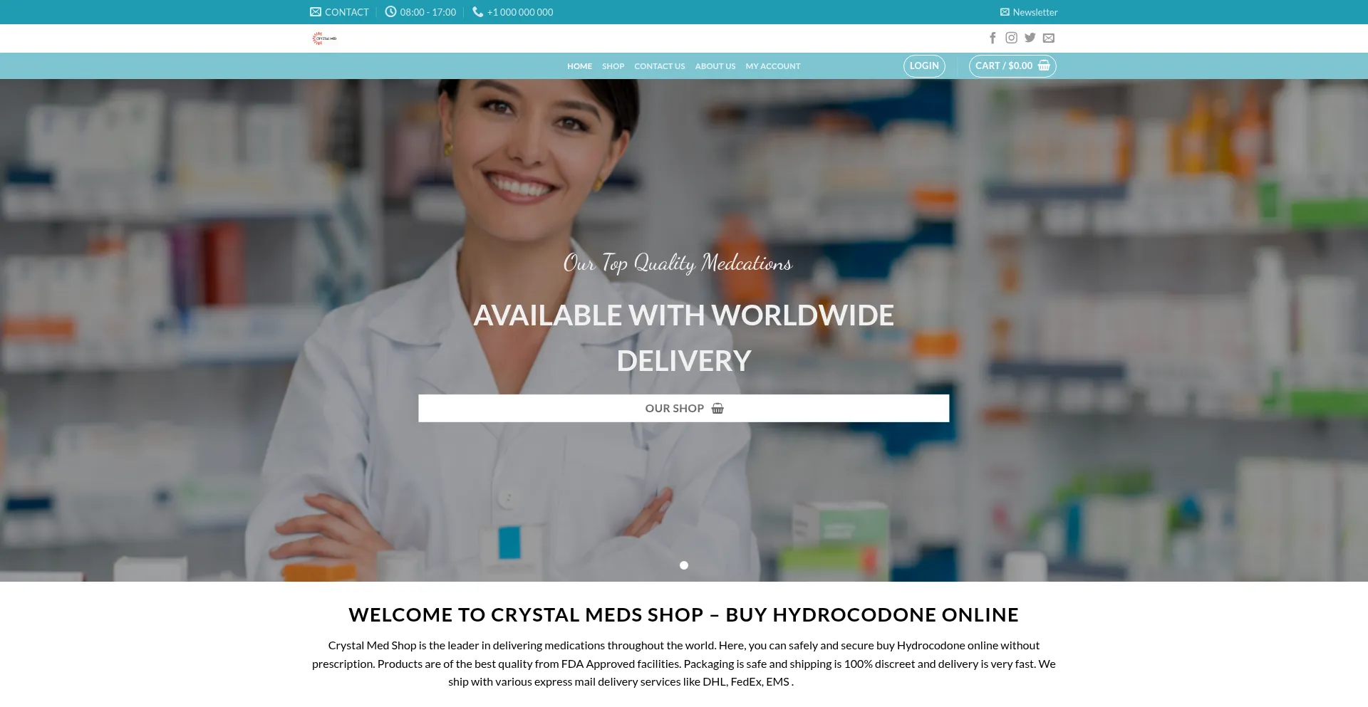Crystalmedshop.com é Seguro e Confiável?