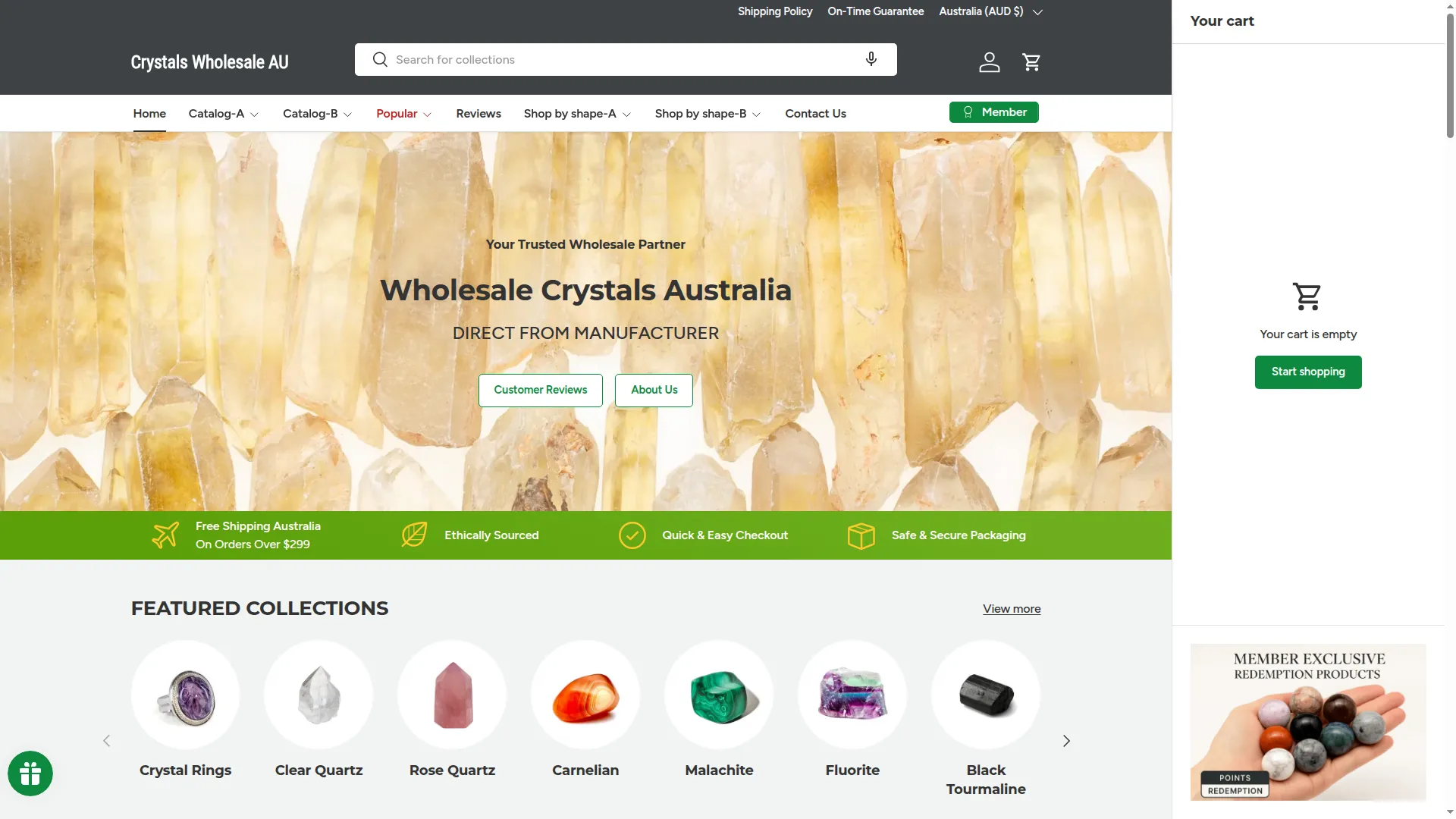 Crystalswholesaleau.com