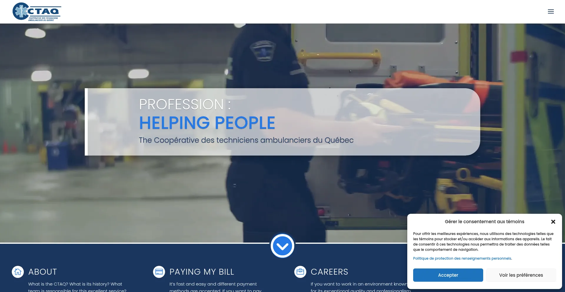 Ctaq.com Screenshot
