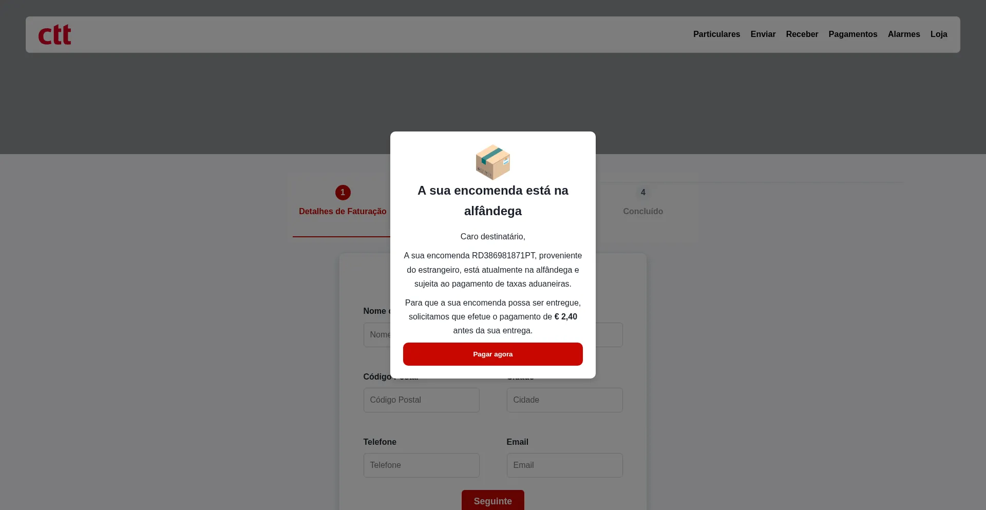 Ctt-entrega.com