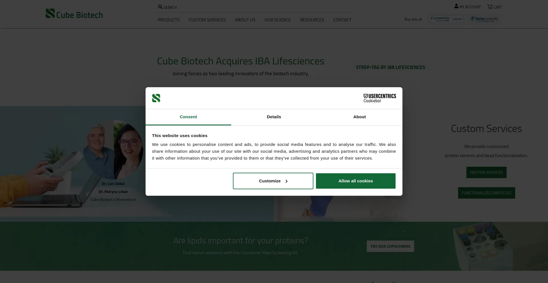 Cube-biotech.com
