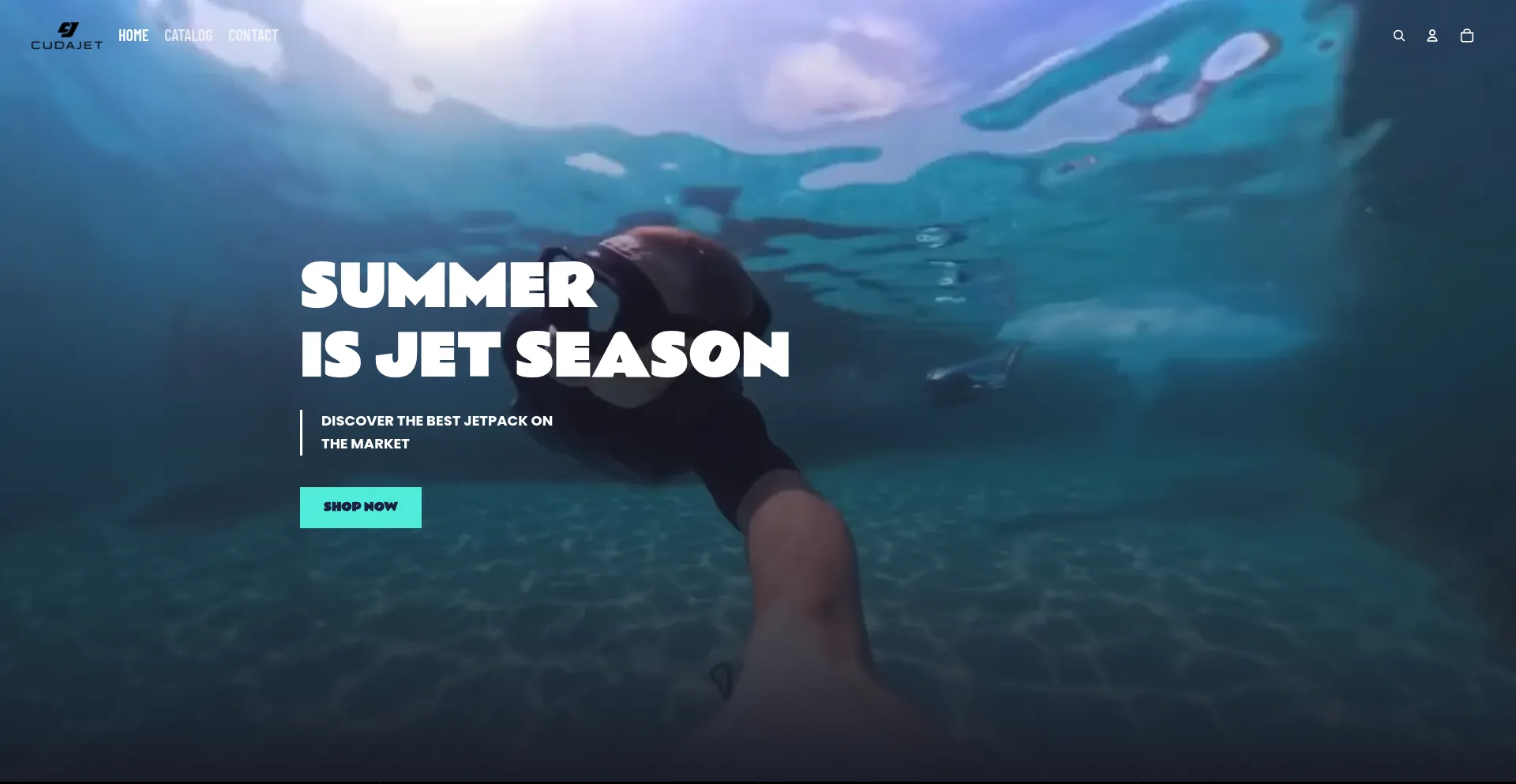 Website screenshot of Cudajetworks.com