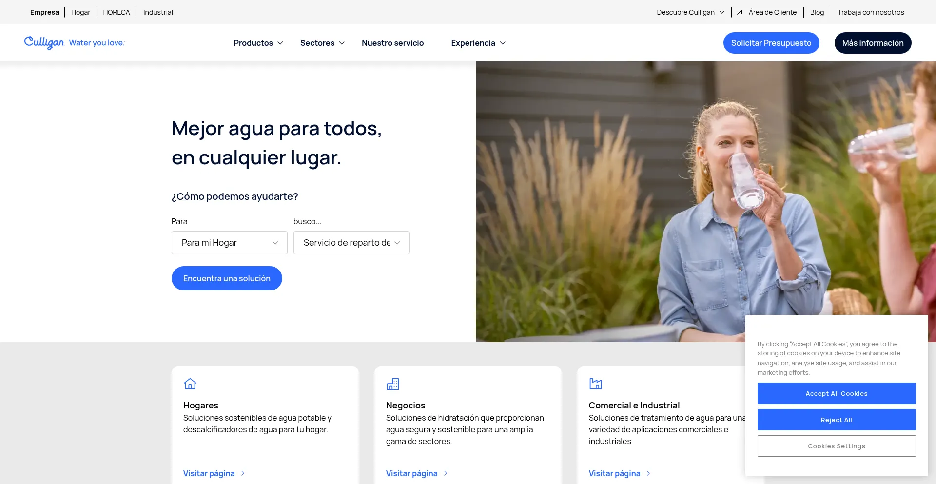 Culligan.es é Seguro e Confiável?