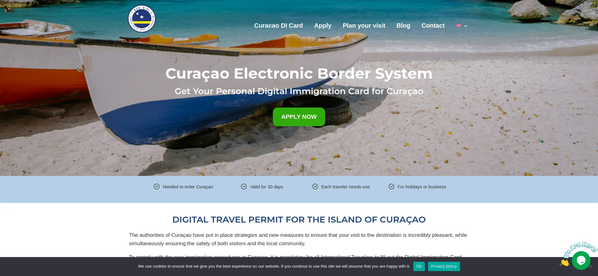 Curacaoimmigrationcard.us