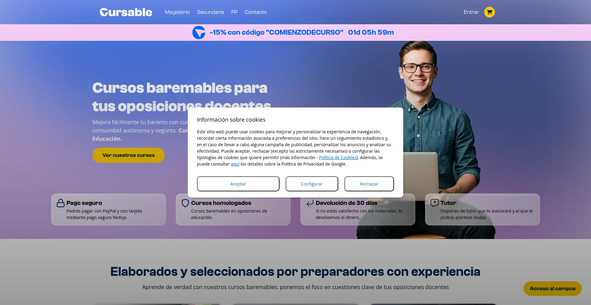Cursable.es é Seguro e Confiável?
