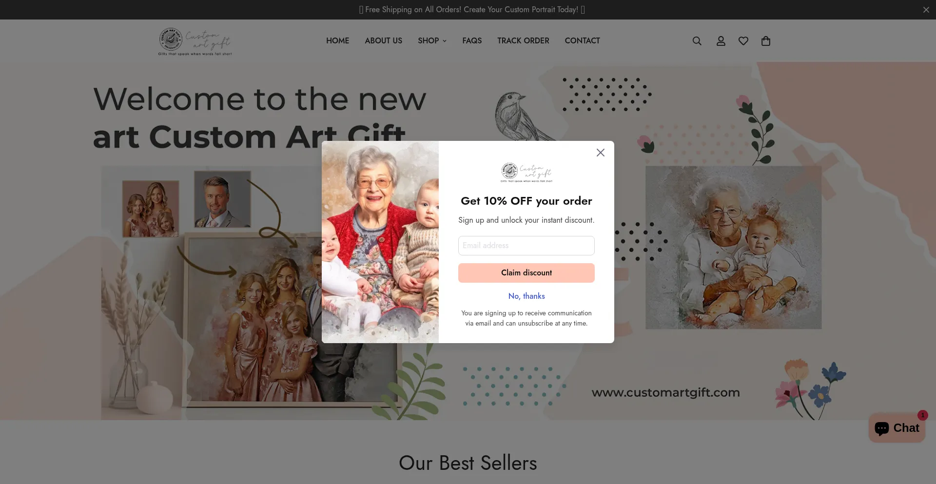 Customartgift.com é Seguro e Confiável?