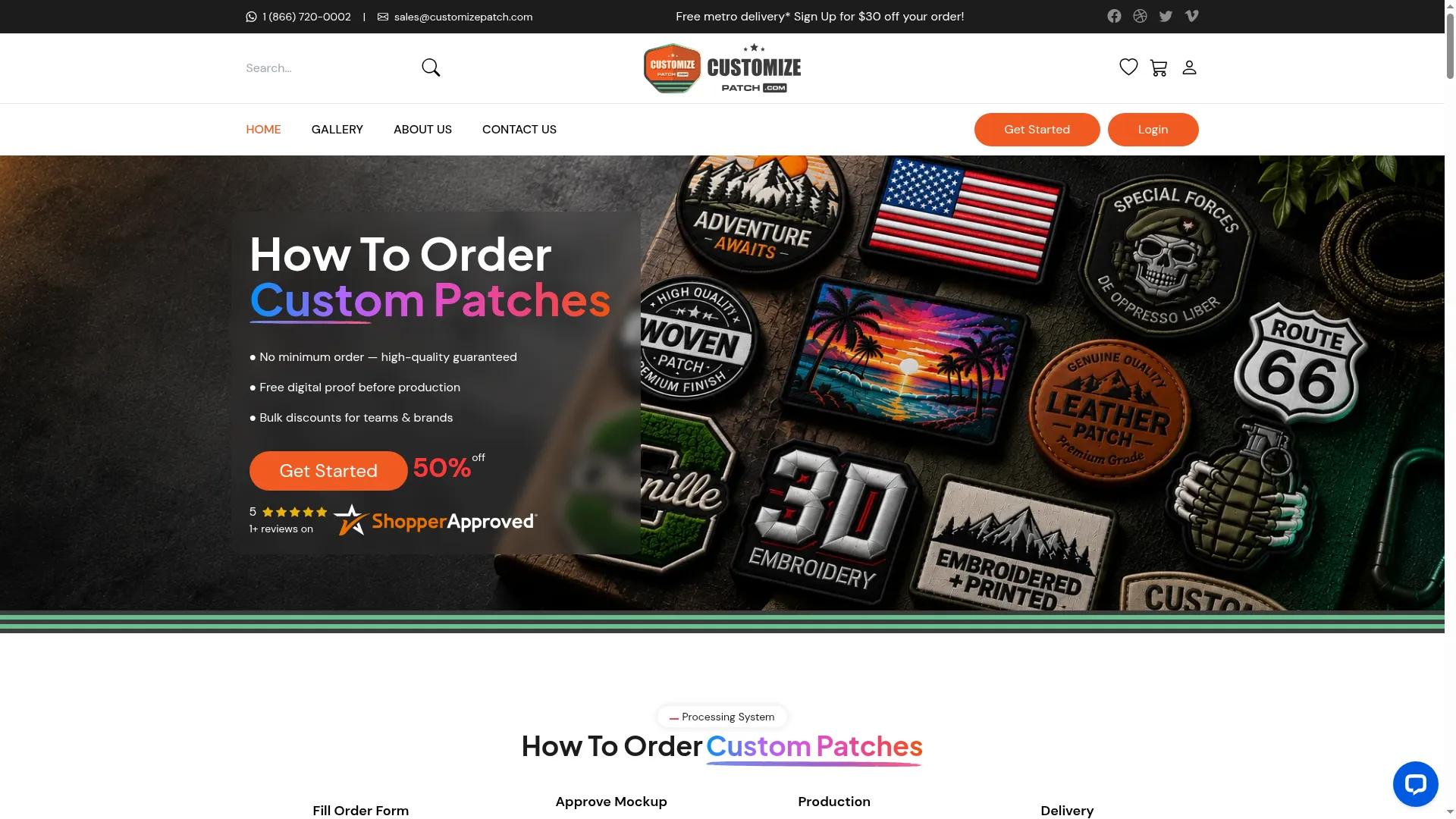 Customizepatch.com