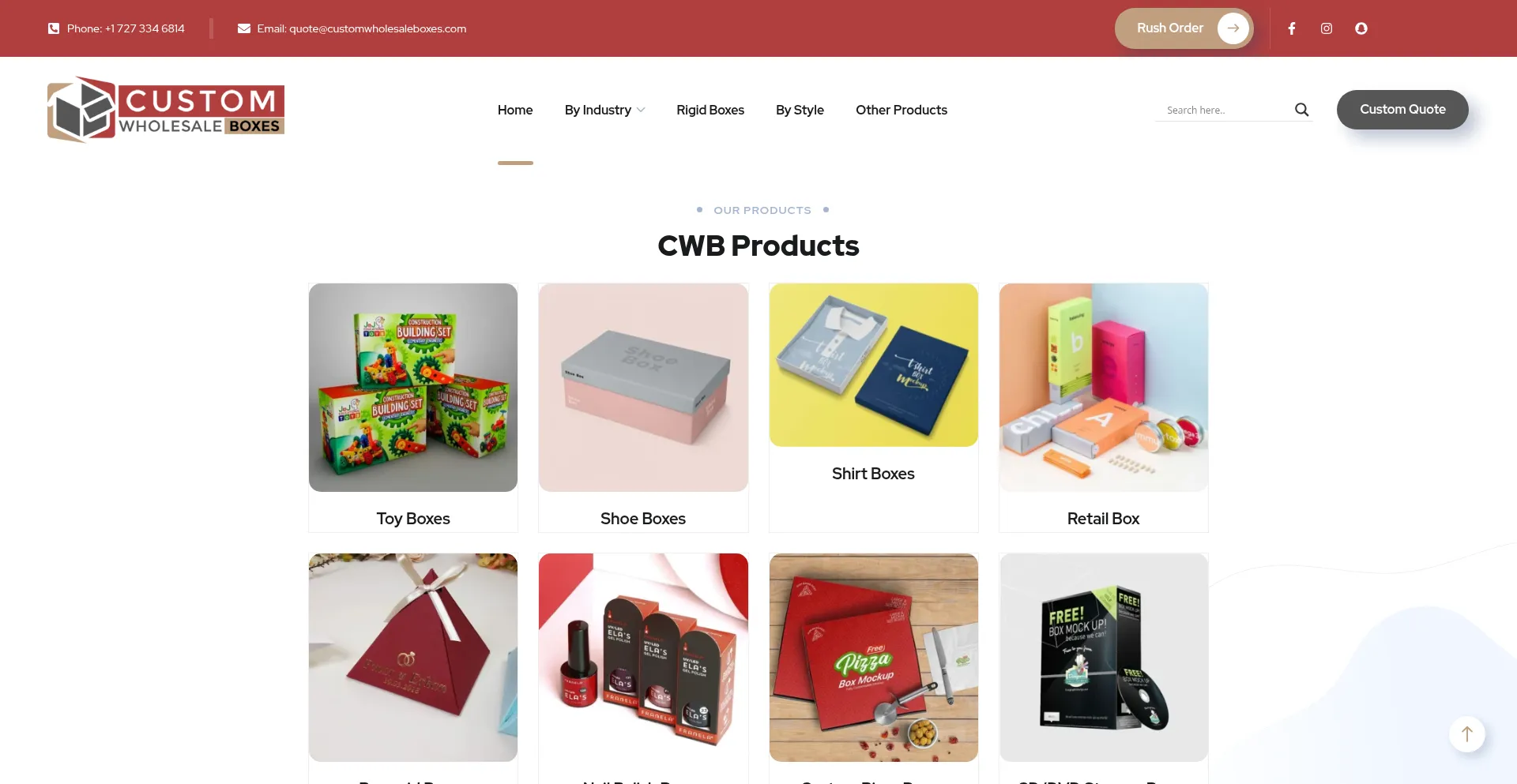 Customwholesaleboxes.com é Seguro e Confiável?