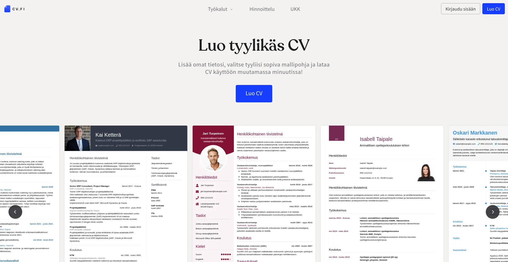 Cv.fi