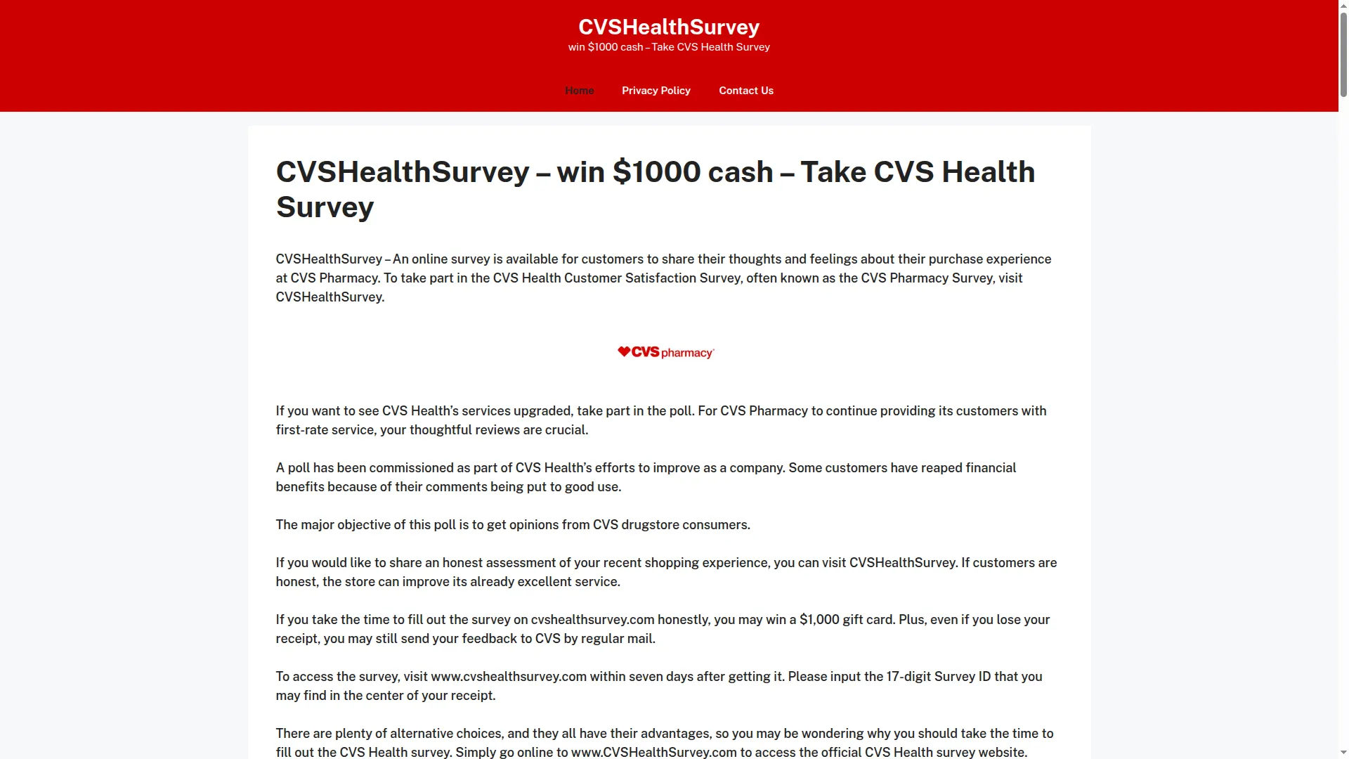 Cwshealthsurvey.shop