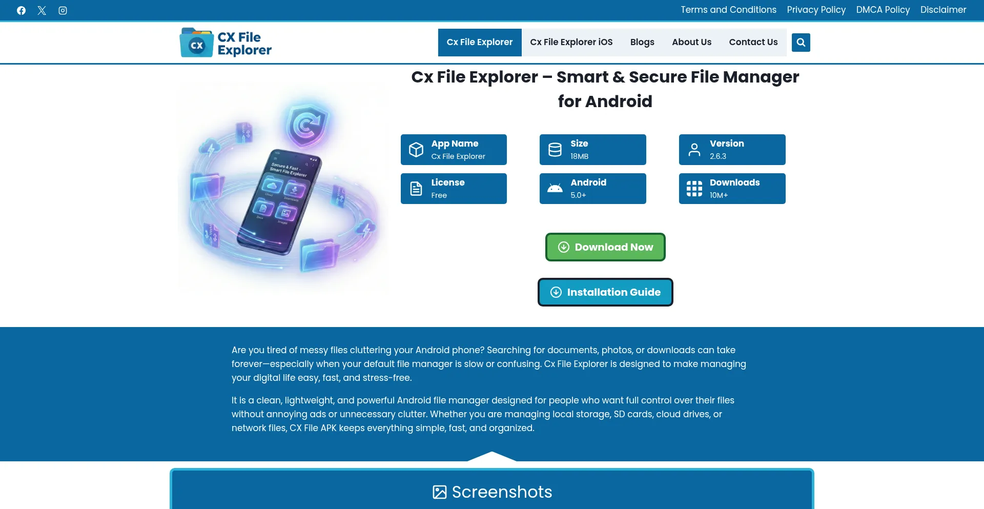 Cxfileexplorer.net