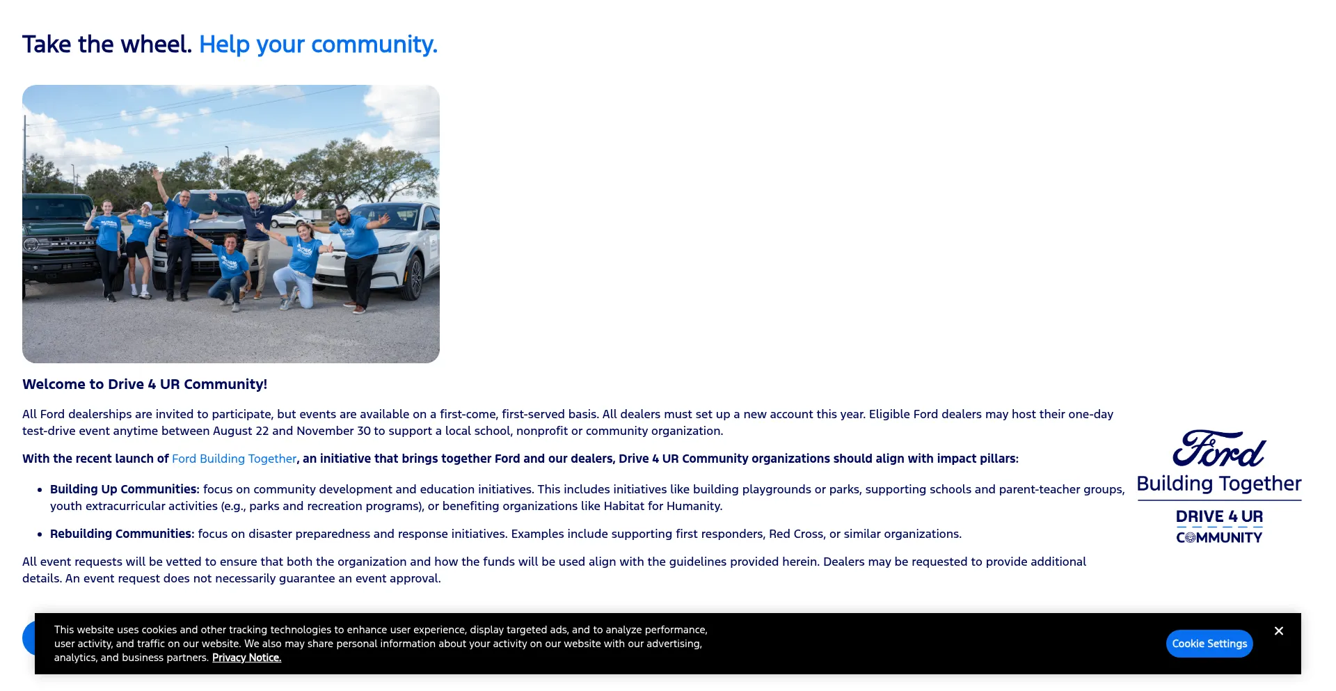 Website screenshot of D4ur.com