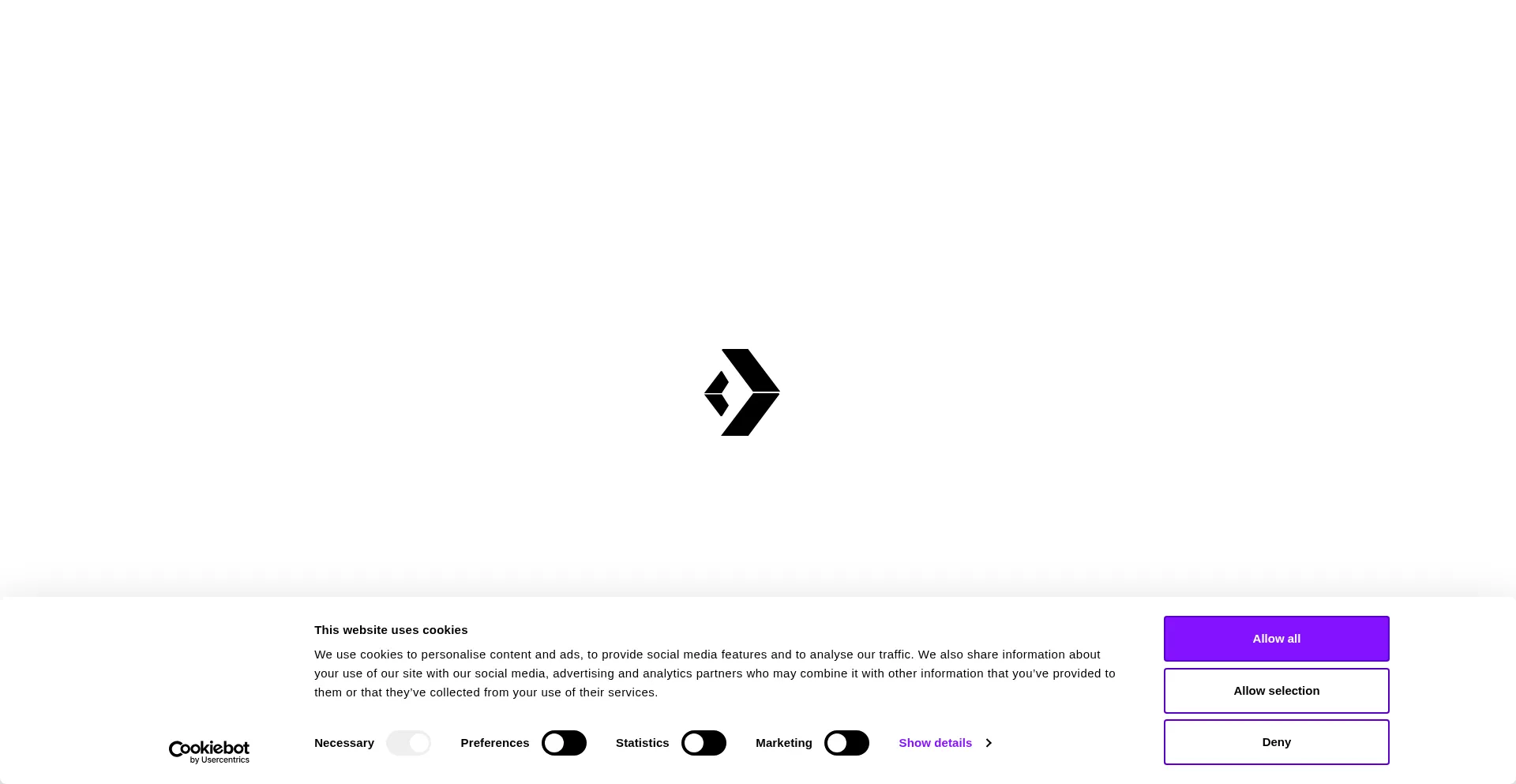 Website screenshot of Daa.com