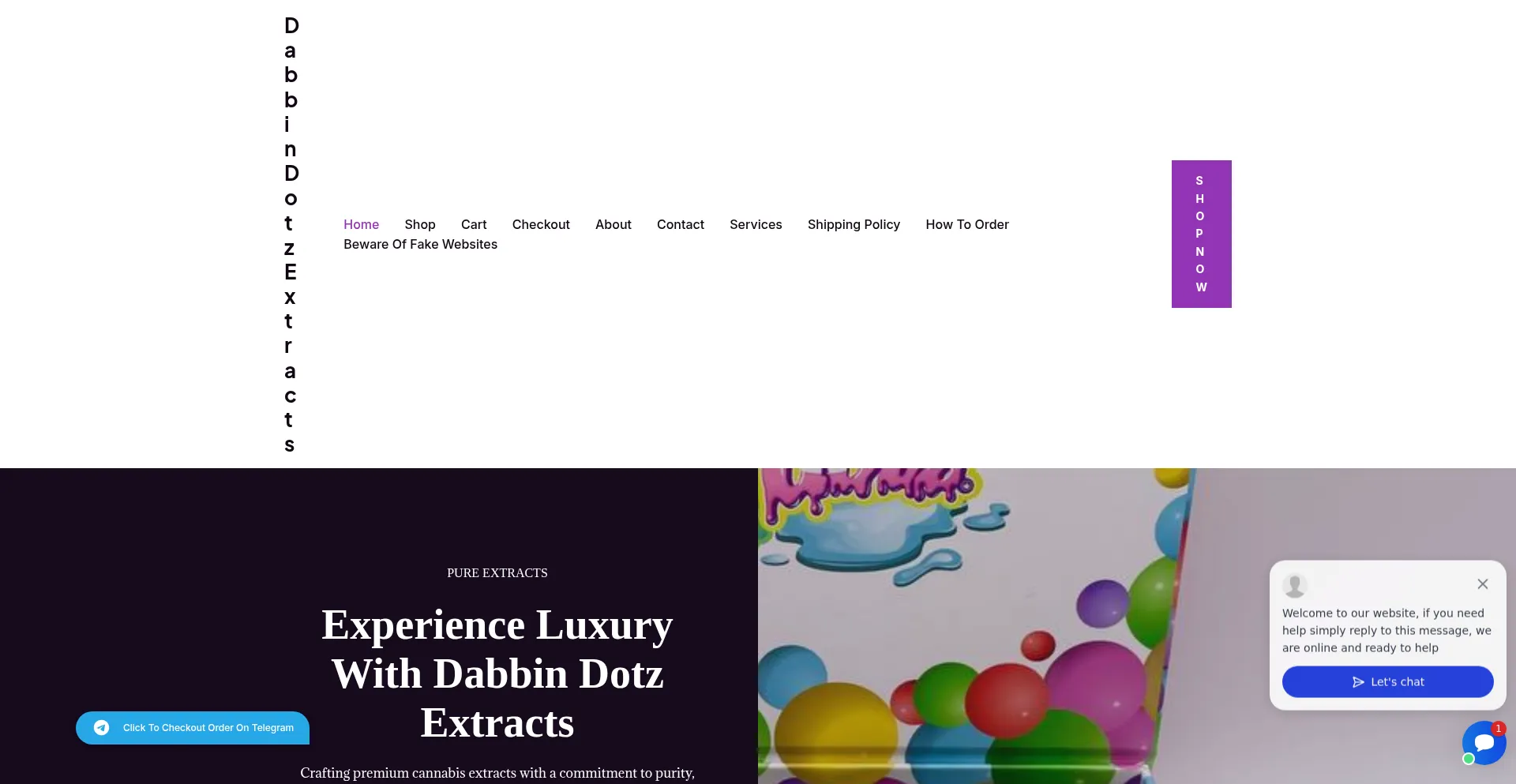 Dabbindotzextracts.com