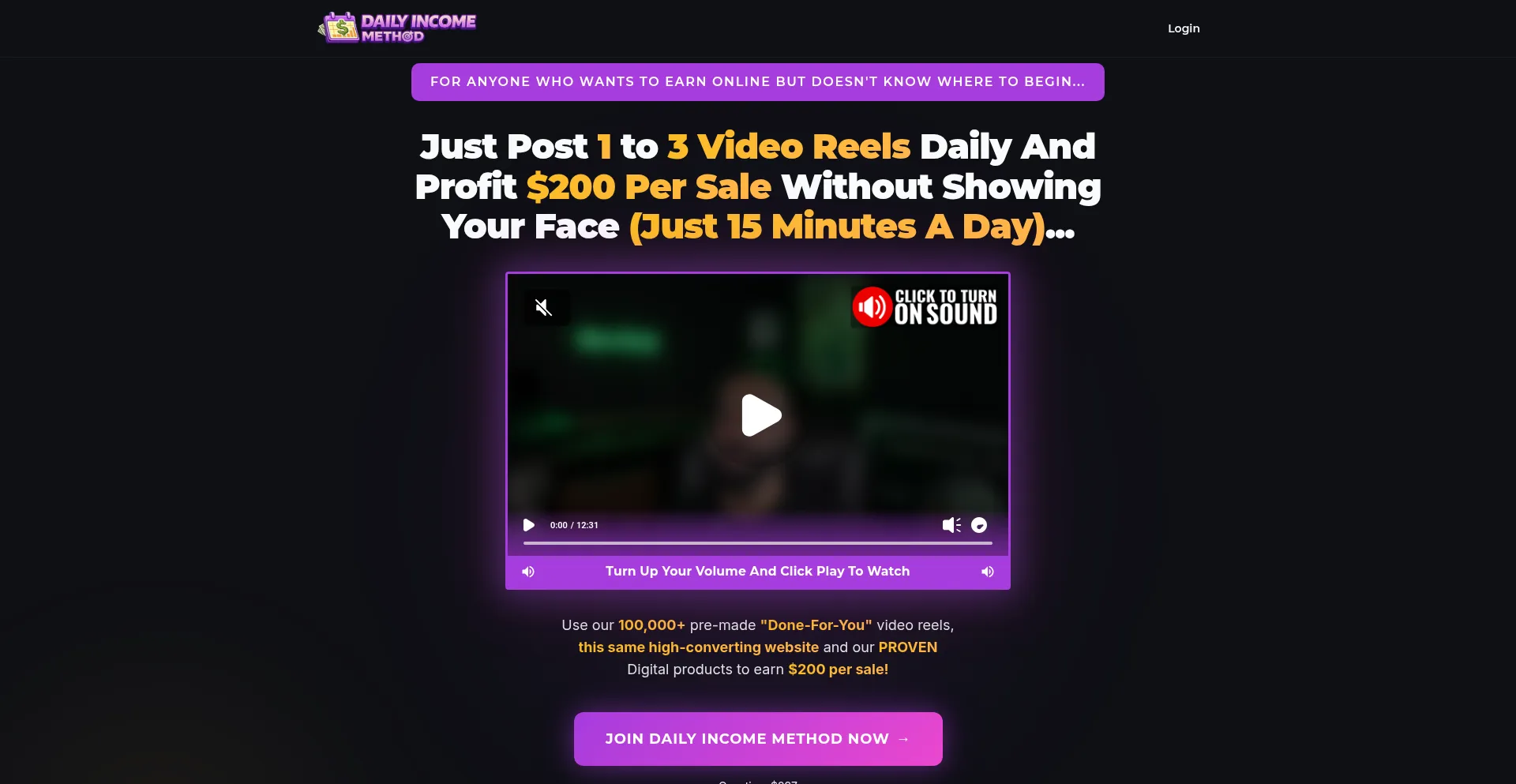 Dailyincomemethod.com