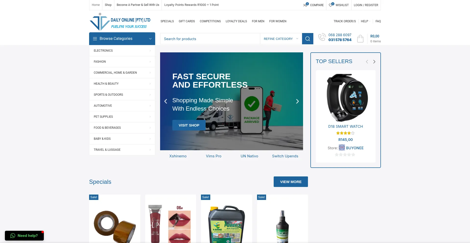 Dailyonlinesa.co.za é Seguro e Confiável?