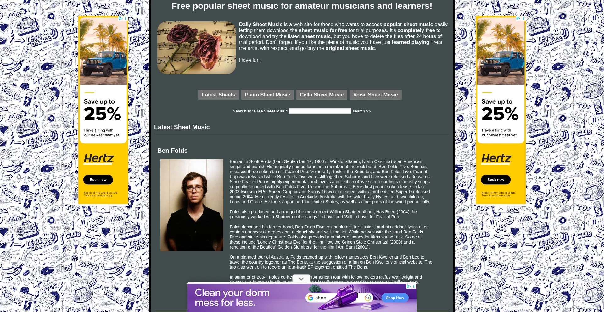 Dailysheetmusic.com é Seguro e Confiável?