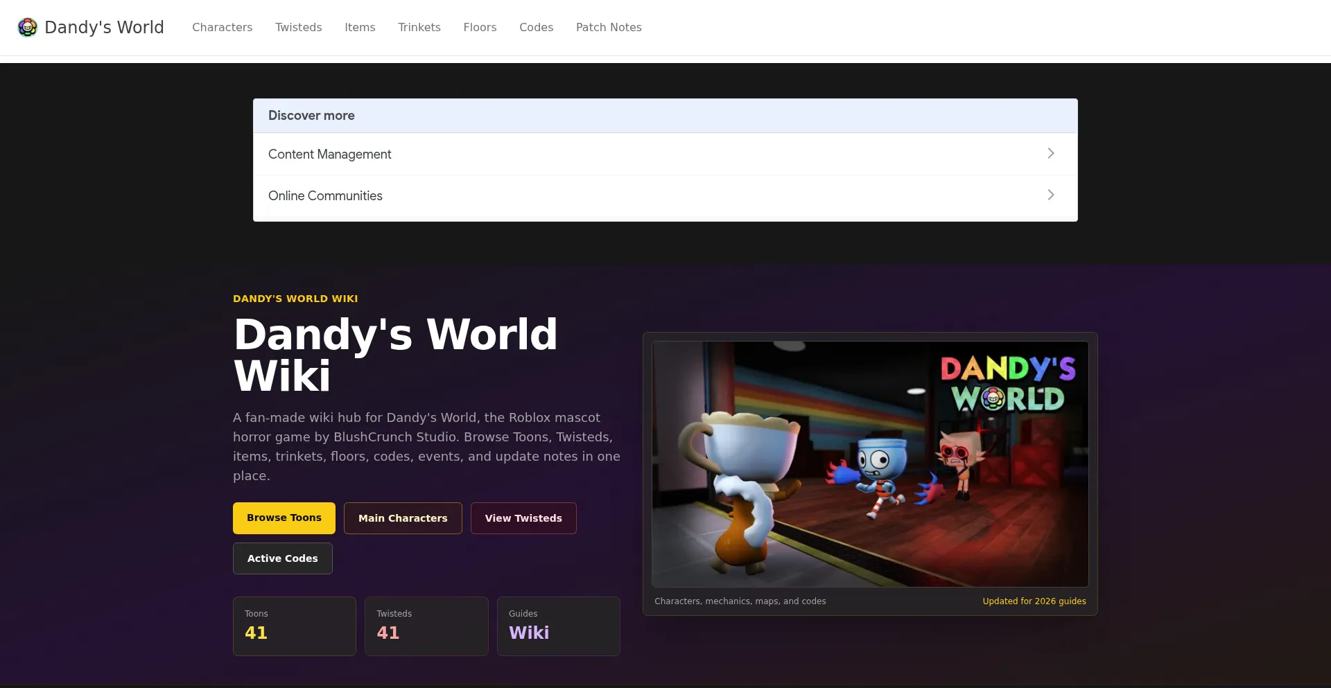 Dandysworld.org